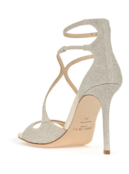 Jimmy Choo Sandali Azia 95 glitterati