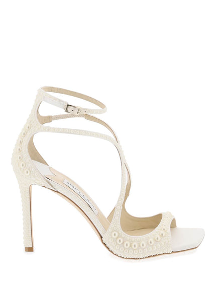 Jimmy Choo azia 95 sandals with pearls