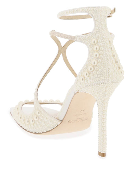 Jimmy Choo azia 95 sandals with pearls