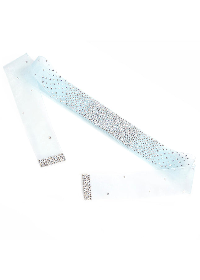 Astra Wide Crystal Belt