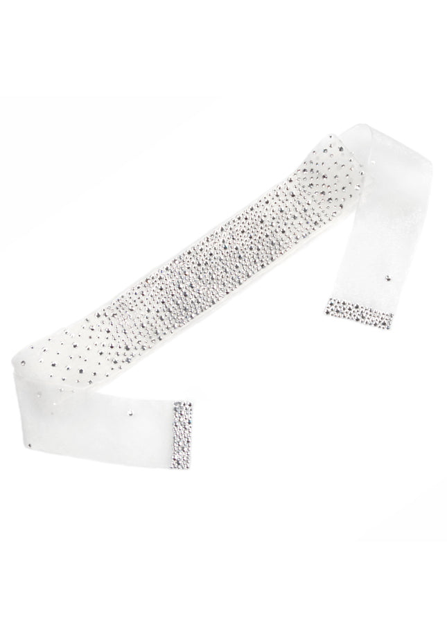 Astra Wide Crystal Belt