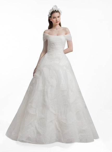 Gemy Maalouf Orchid Gown