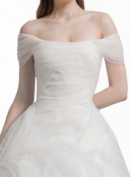 Gemy Maalouf Orchid Gown
