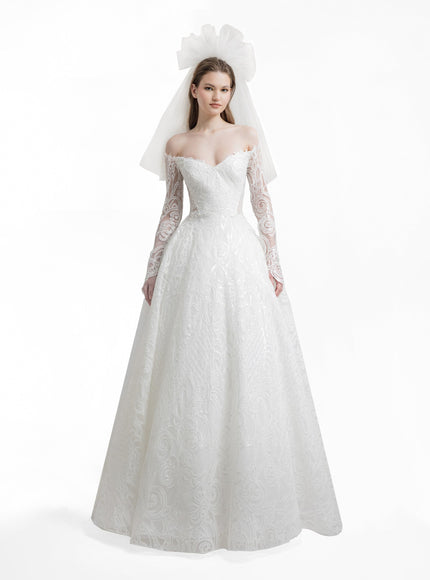 Gemy Maalouf Jewel Gown