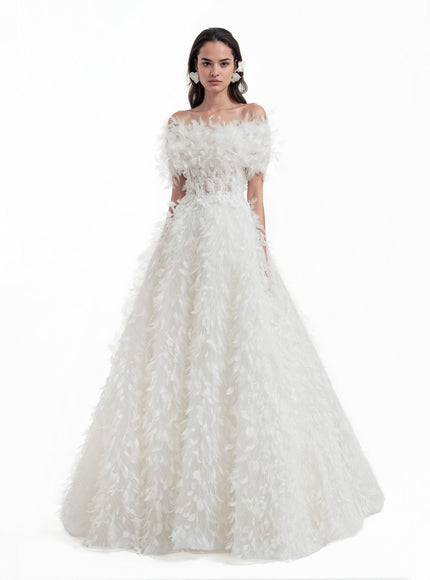 Gemy Maalouf Dandelion Gown