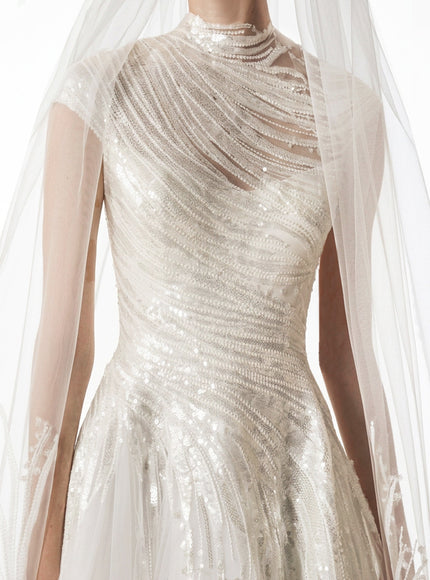 Gemy Maalouf Vague Gown