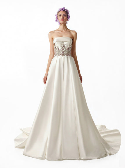 Gemy Maalouf Lilas Gown