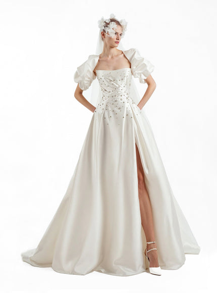Gemy Maalouf Marine Gown