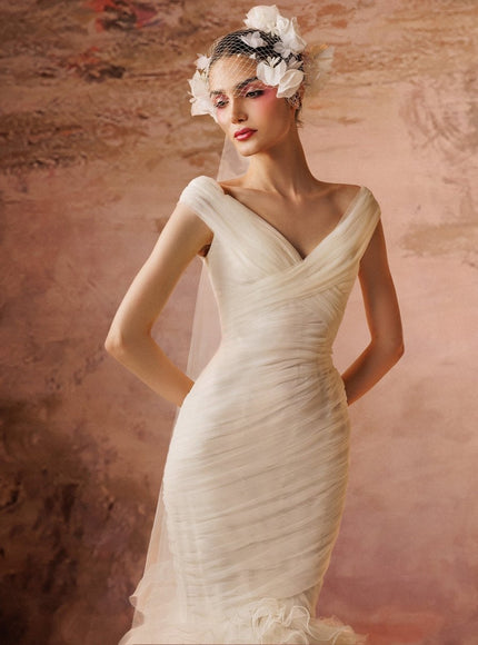 Gemy Maalouf Chemin Gown