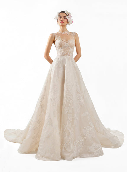 Gemy Maalouf Nympheas Gown