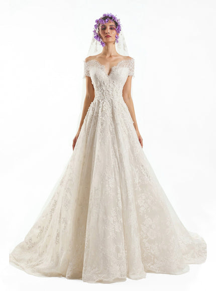 Gemy Maalouf Fleurs Gown