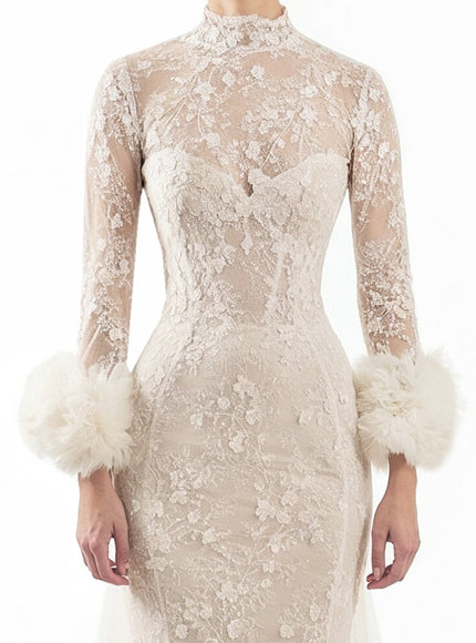 Gemy Maalouf Prairie Gown