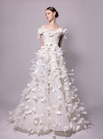 Gemy Maalouf Letizia Gown