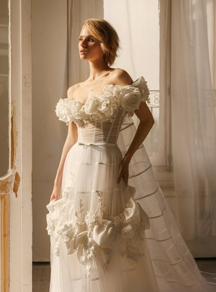 Gemy Maalouf Eugenie Gown