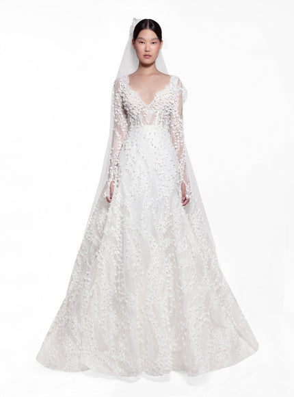 Gemy Maalouf The Flower Gown