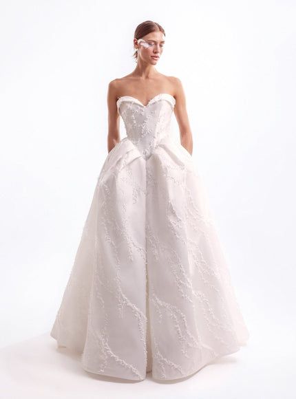 Gemy Maalouf Eagle Gown