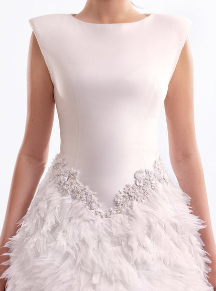 Gemy Maalouf Parrot Gown