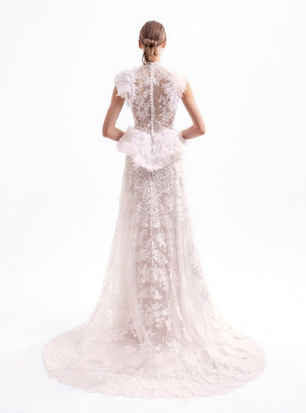 Gemy Maalouf Hummingbird Gown