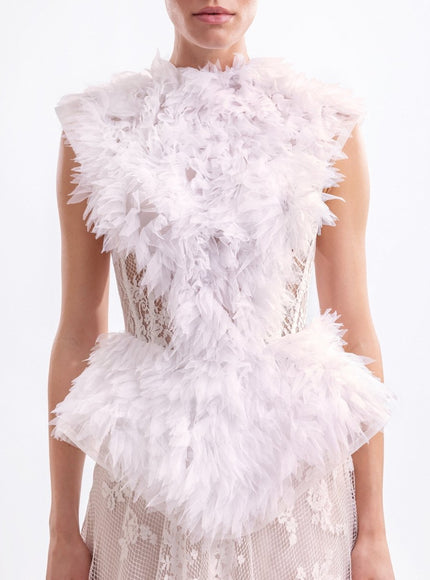 Gemy Maalouf Hummingbird Gown