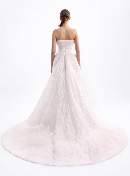 Gemy Maalouf Swan Gown