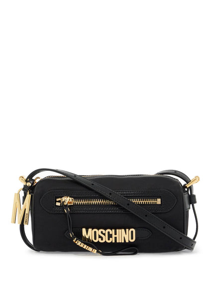 Moschino shoulder bag with metal logo detail