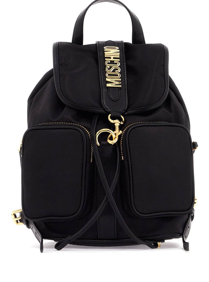 Moschino "backpack with metal lettering