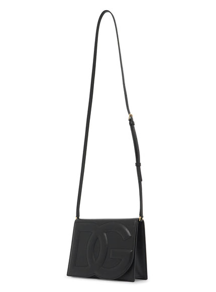 Dolce & Gabbana leather dg logo crossbody bag