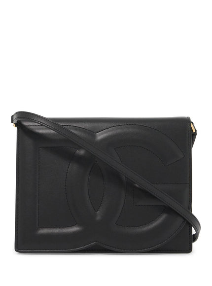 Dolce & Gabbana leather dg logo crossbody bag