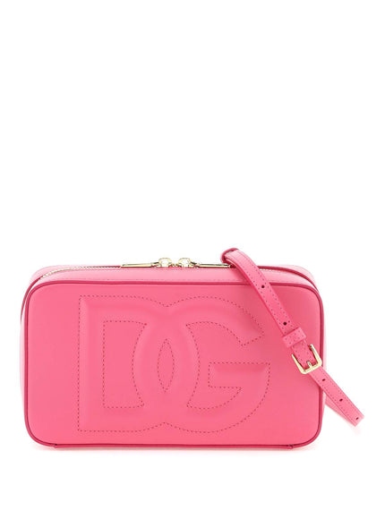 Dolce & Gabbana leather camera bag with logo