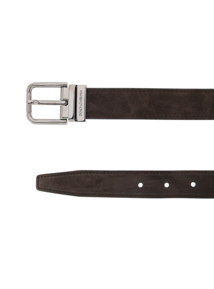 Dolce & Gabbana suede belt for stylish