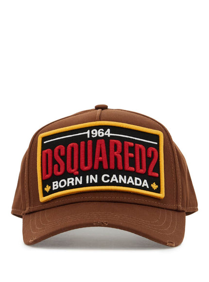 Dsquared2 baseball cap with logo patch