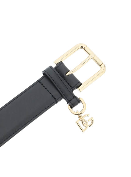 Dolce & Gabbana belt with charm logo