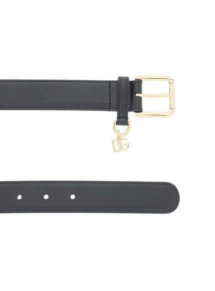 Dolce & Gabbana belt with charm logo