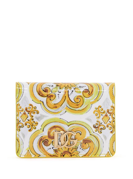 Dolce & Gabbana continental 3.5 wallet with