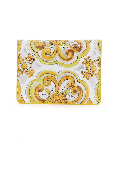 Dolce & Gabbana continental 3.5 wallet with