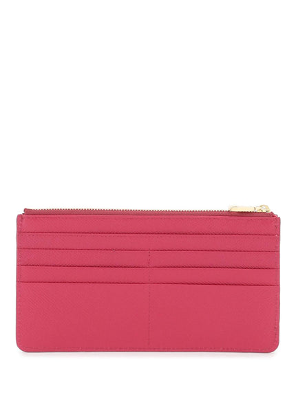 Dolce & Gabbana cardholder pouch in dauphine calfskin