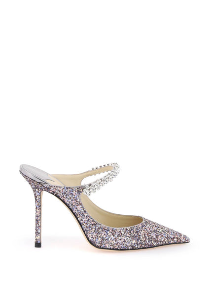 Jimmy Choo bing 100 glitter mules