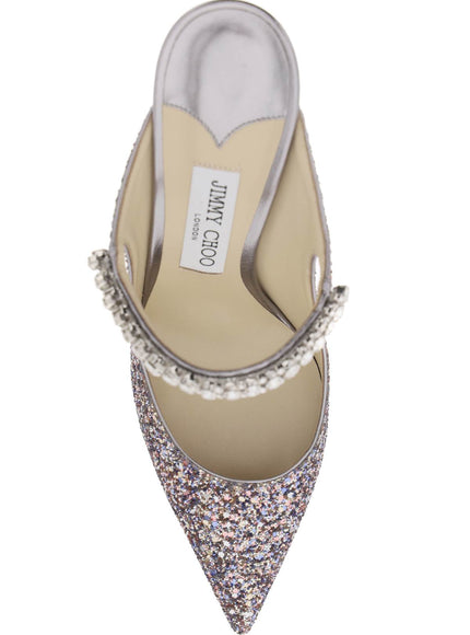 Jimmy Choo bing 100 glitter mules