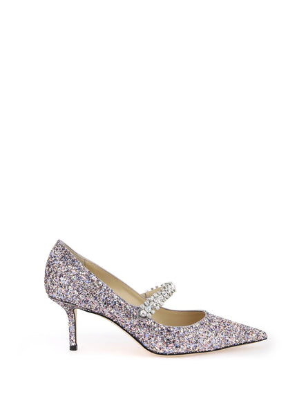 Jimmy Choo bing 65 pumps with glitter and crystals