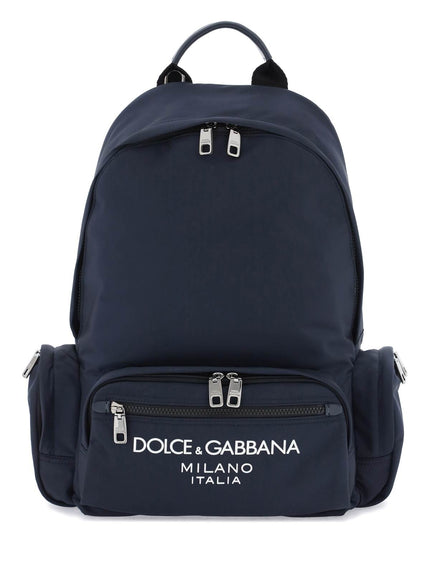 Dolce & Gabbana nylon backpack with logo