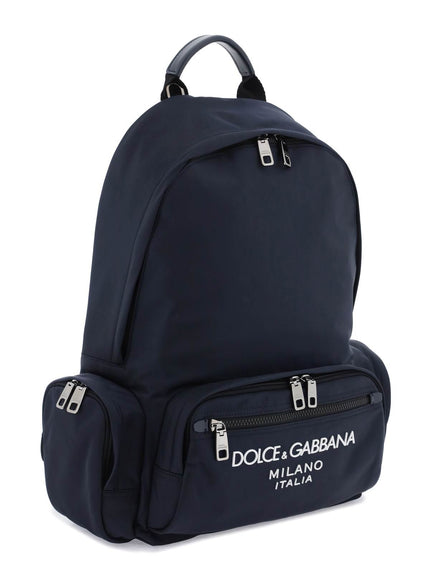 Dolce & Gabbana nylon backpack with logo