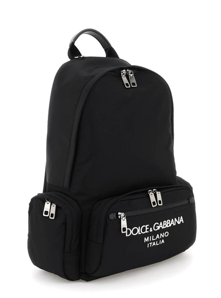 Dolce & Gabbana nylon backpack with logo