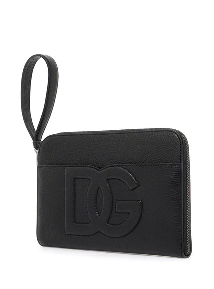 Dolce & Gabbana "embossed leather media pouch