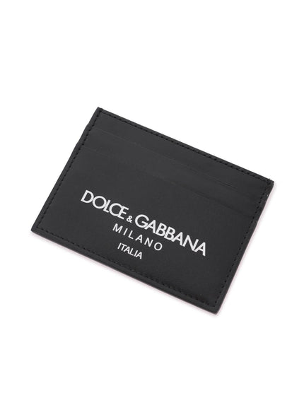 Dolce & Gabbana logo leather cardholder