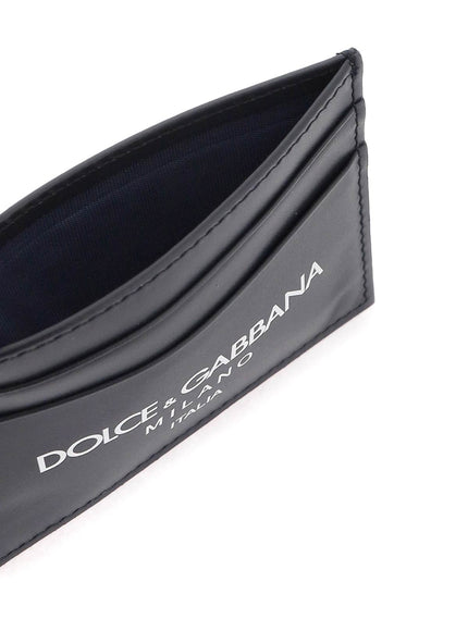 Dolce & Gabbana logo leather cardholder