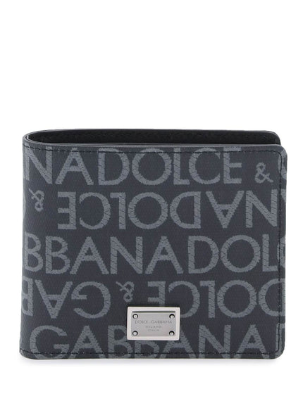 Dolce & Gabbana jacquard logo wallet