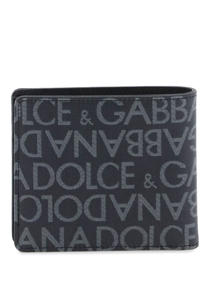 Dolce & Gabbana jacquard logo wallet