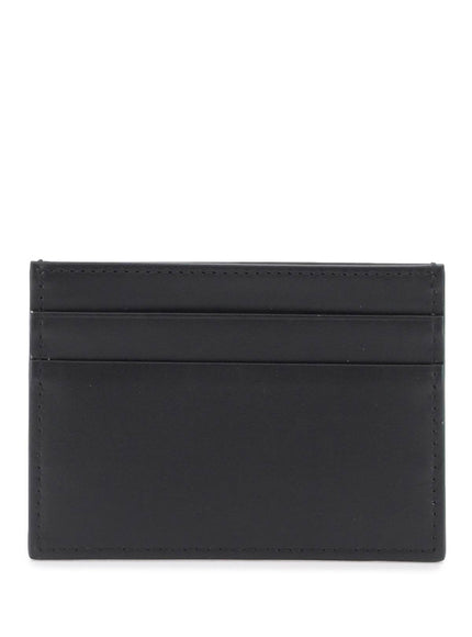 Dolce & Gabbana embossed logo leather cardholder