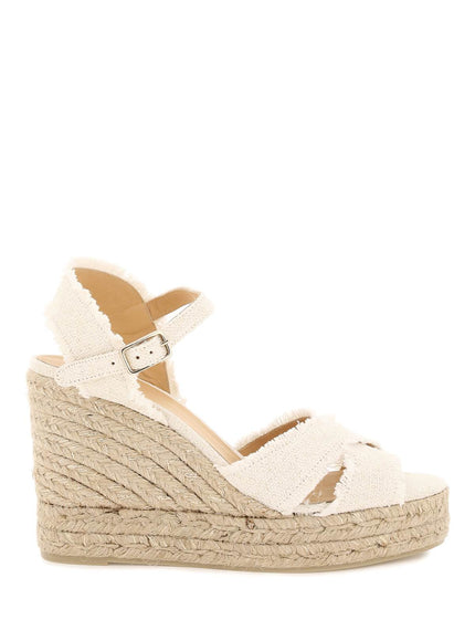 CASTANER lurex bromelia wedge sandals