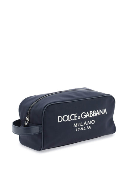 Dolce & Gabbana rubberized logo beauty case